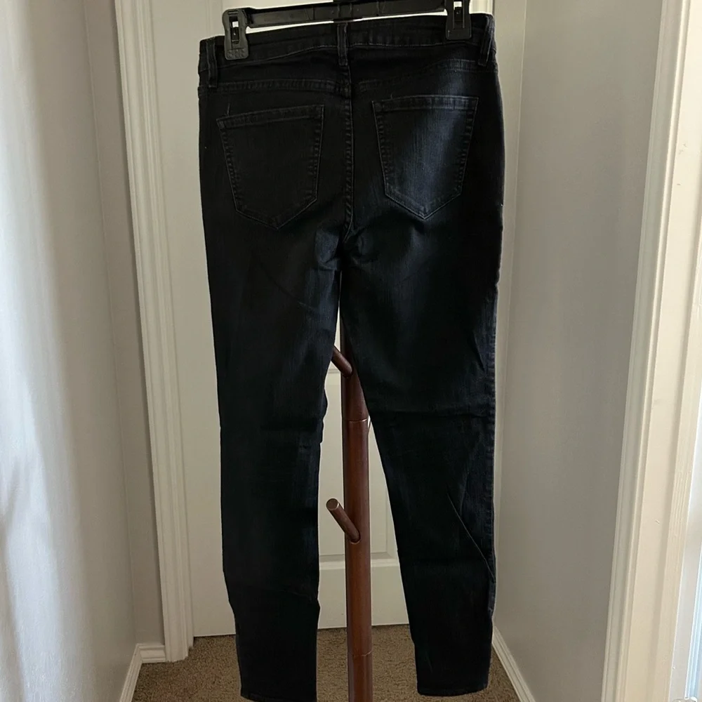 Women’s Old Navy Black Super Skinny Jeans Size 6 |C77